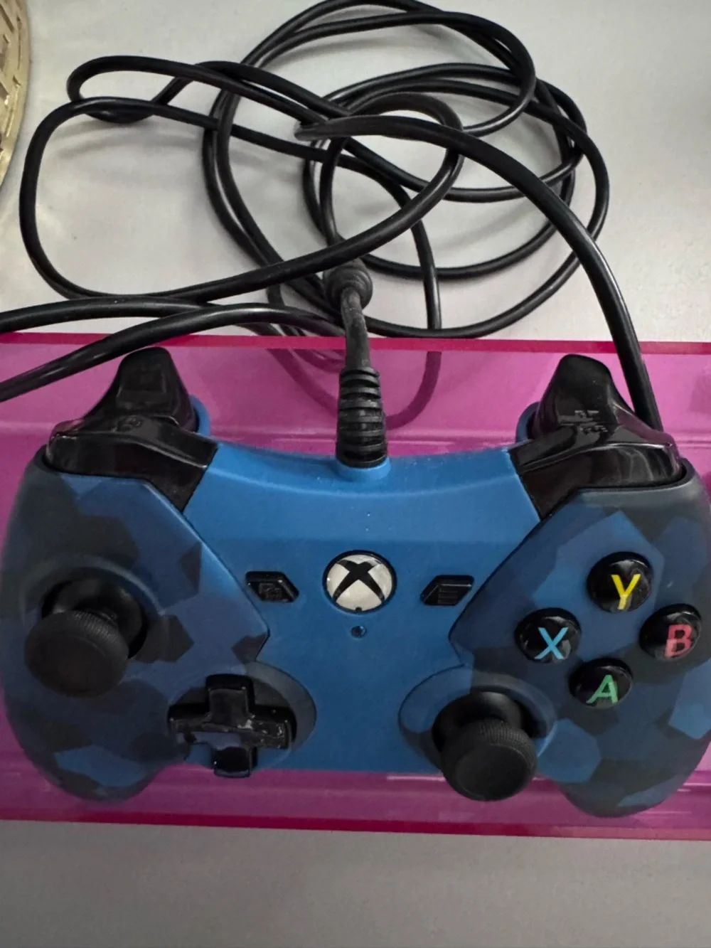 Wired Controller - Blue Camo